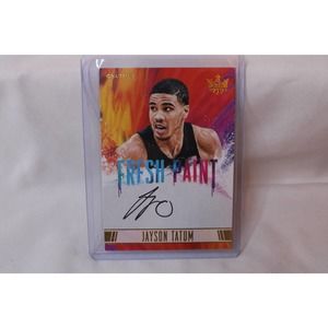 Jayson Tatum Fresh Paint Court Kings Panini #FP2-JAT